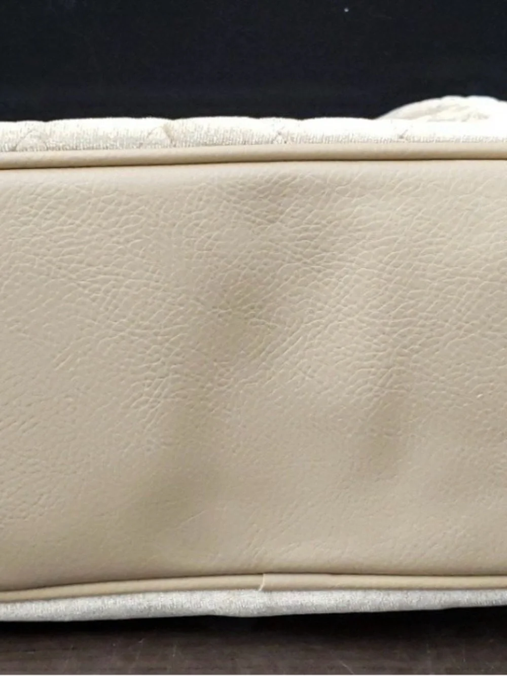 NWT Bebe “Danielle” Plush Velvet Gold Backpack